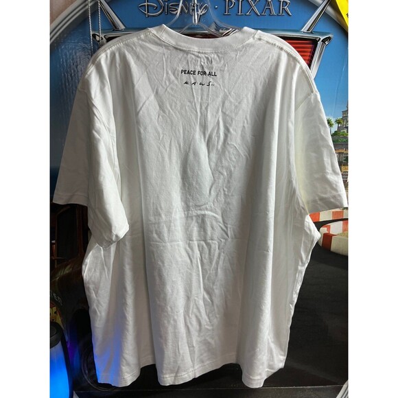 UNIQLO x KAWS UT Graphic T-Shirt White Unisex 4XL Peace for All 457869 NWT - Picture 6 of 6